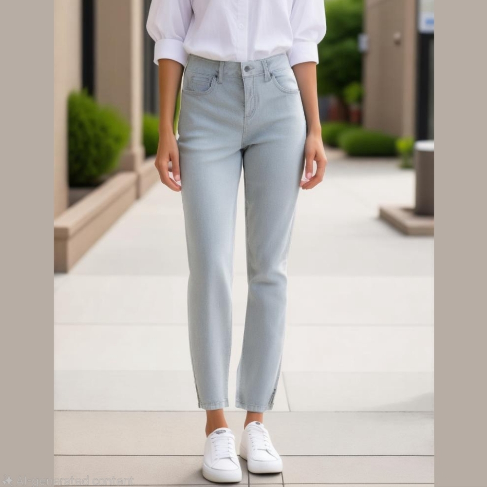 NYDJ Los Angeles Ami Skinny Lift Tuck Technology Ankle Jeans